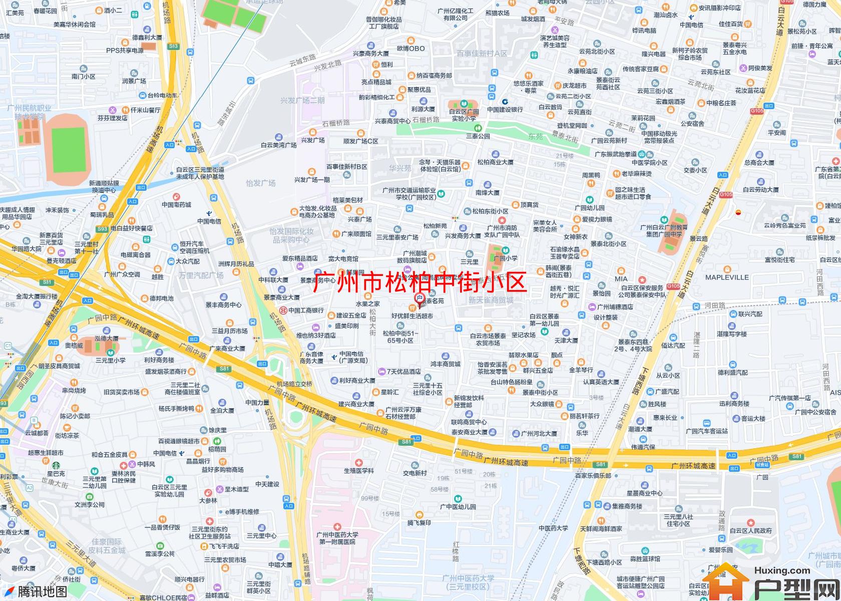 松柏中街小区小区 - 户型网