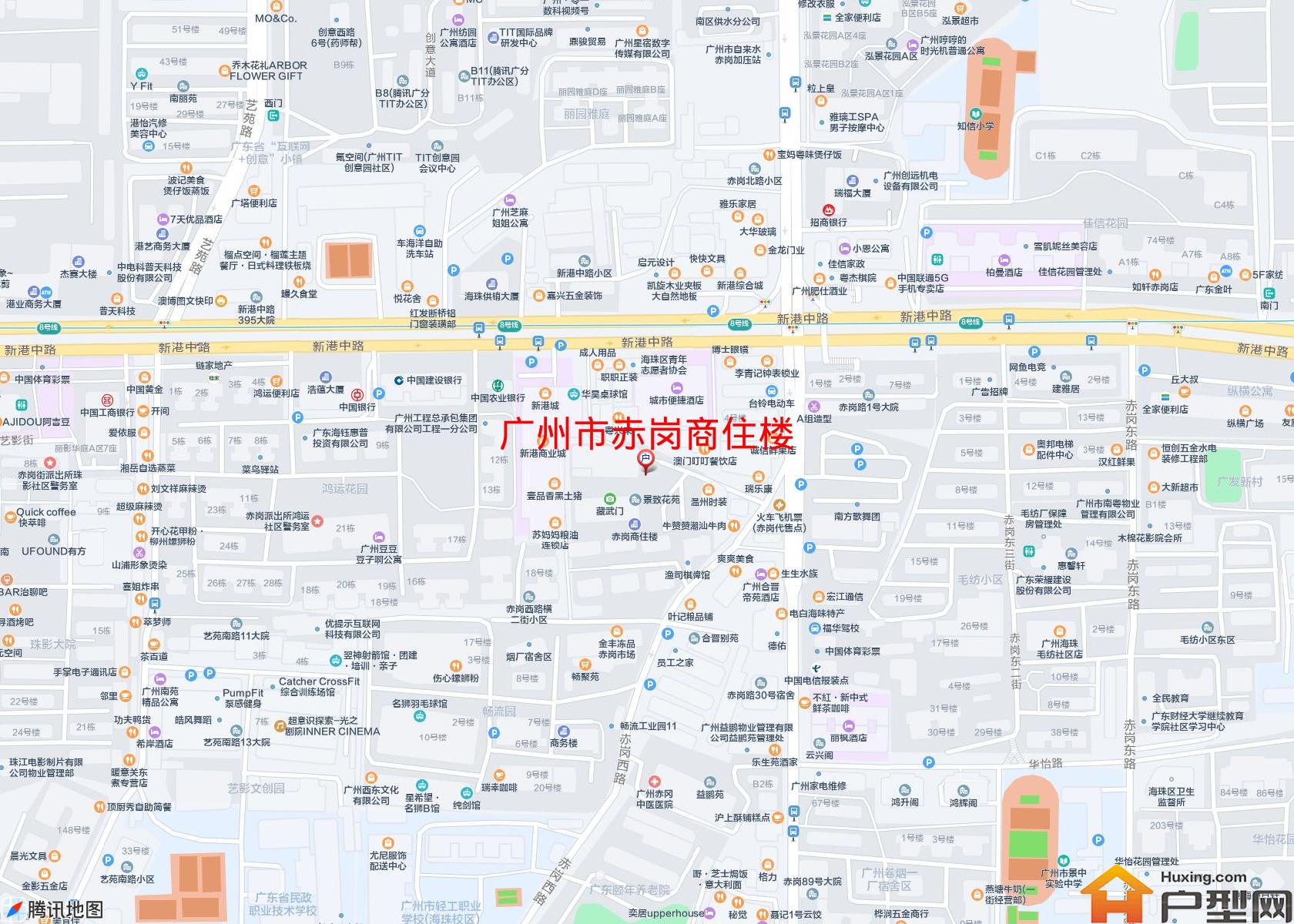 赤岗商住楼小区 - 户型网