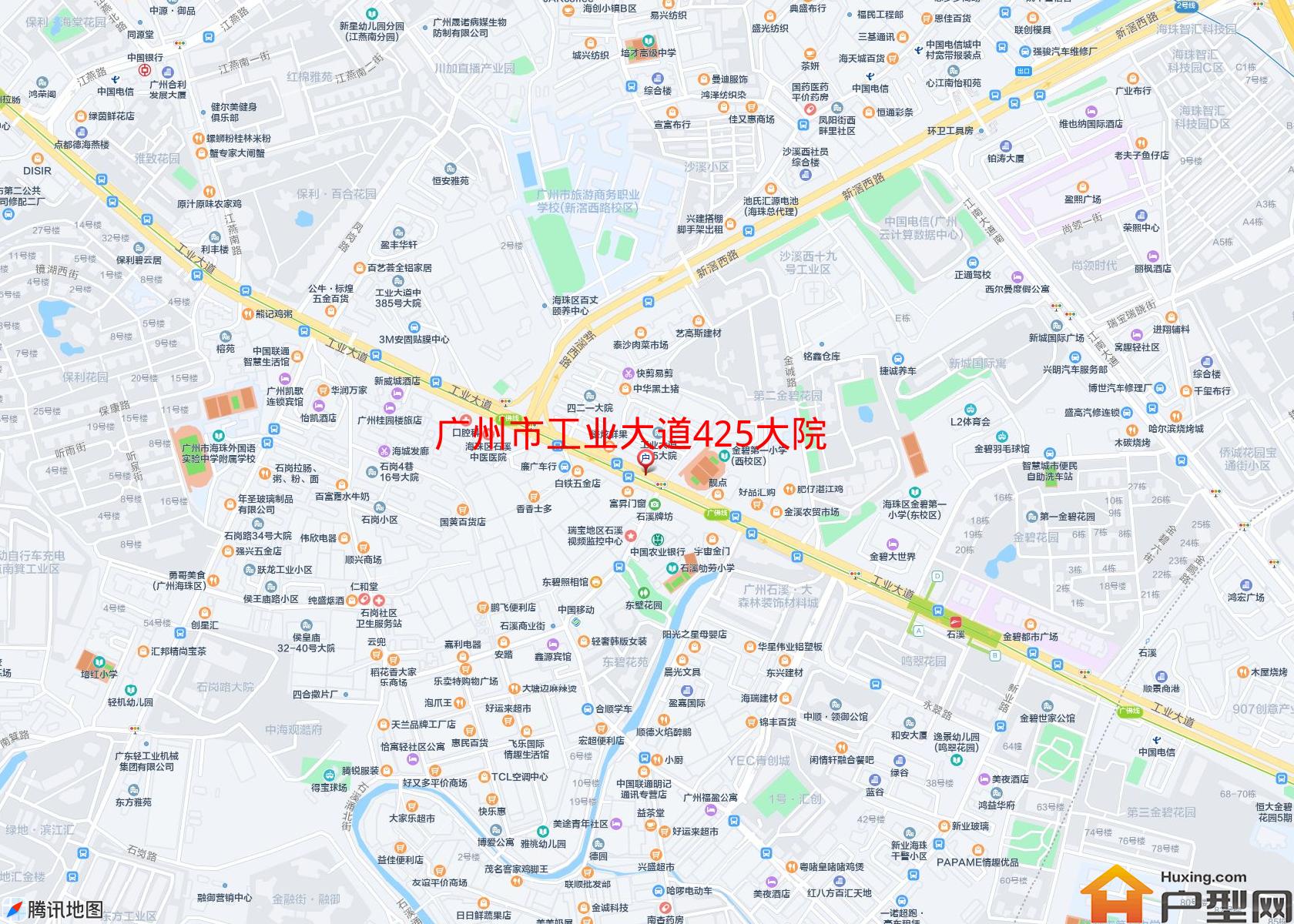 工业大道425大院小区 - 户型网
