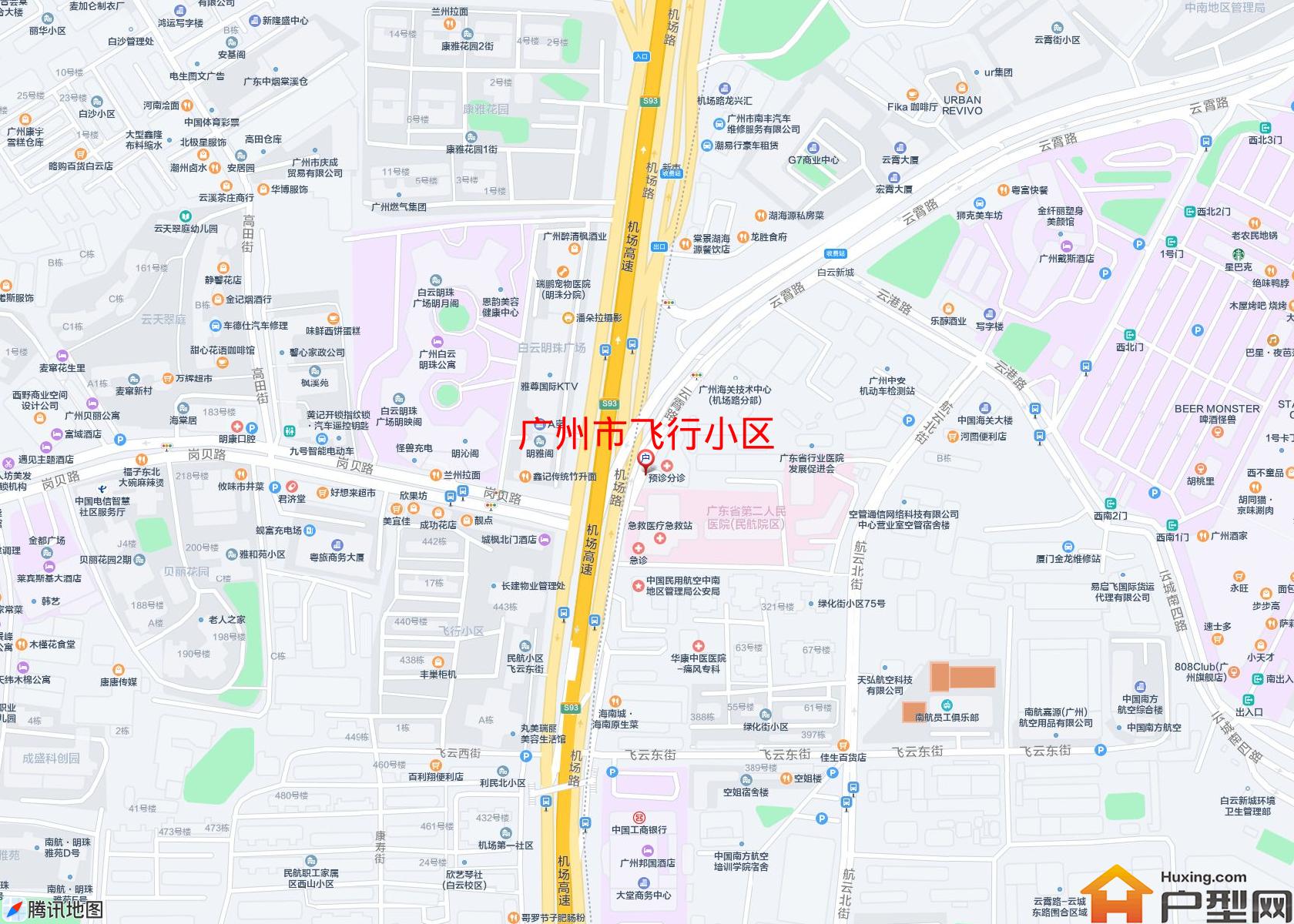 飞行小区小区 - 户型网