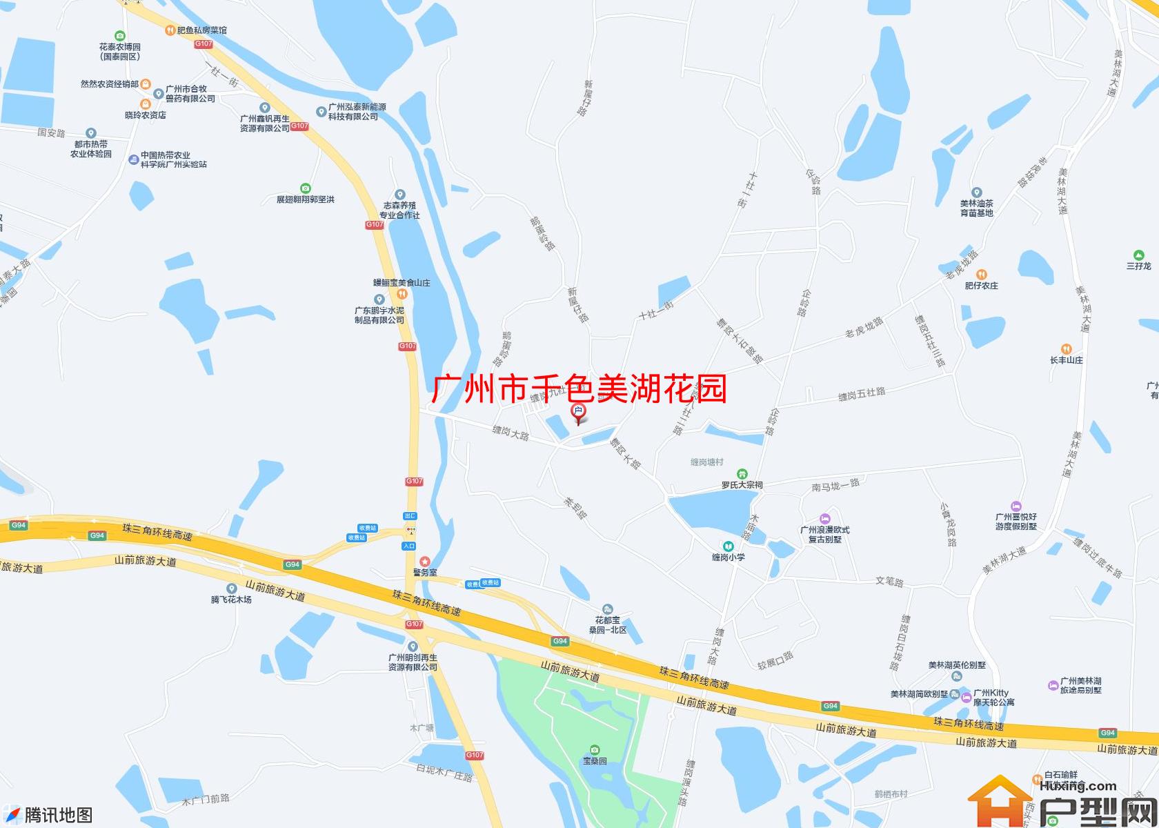 千色美湖花园小区 - 户型网