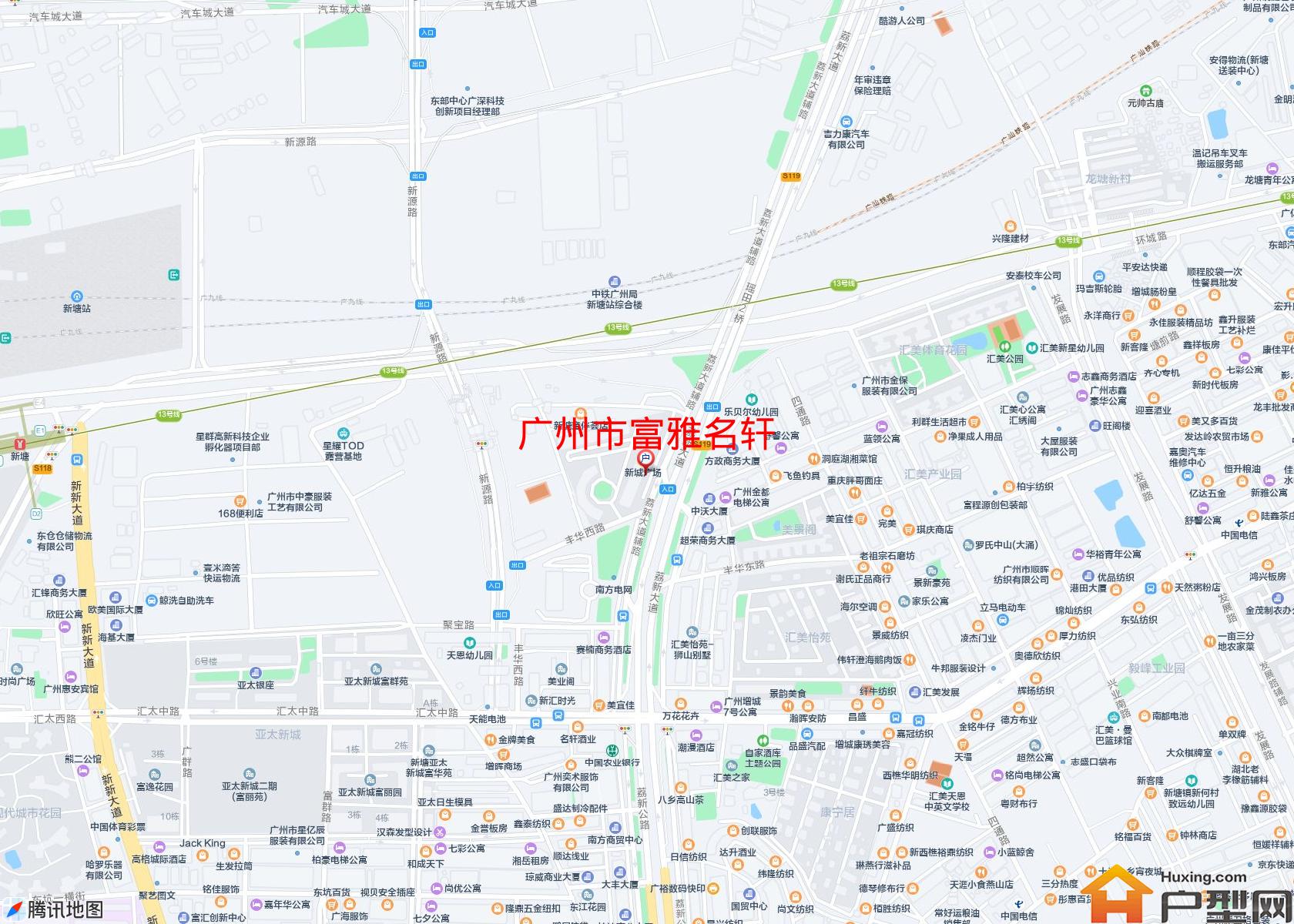 富雅名轩小区 - 户型网