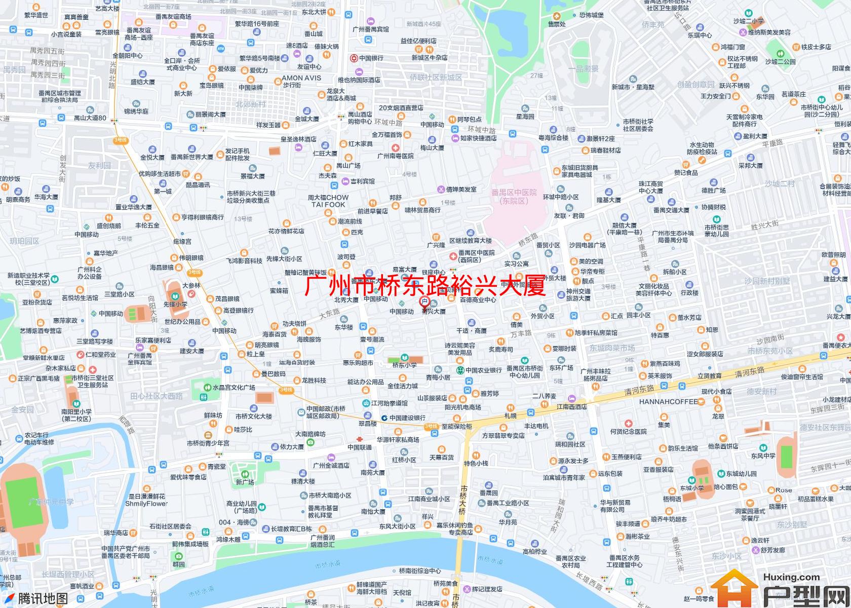 桥东路裕兴大厦小区 - 户型网