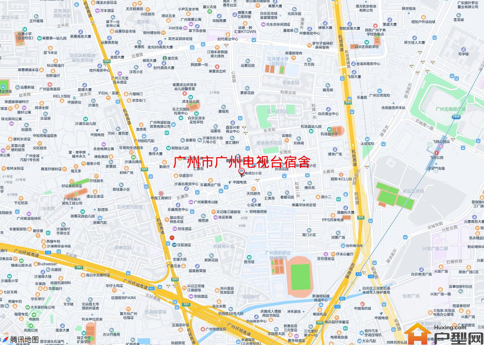 广州电视台宿舍小区 - 户型网