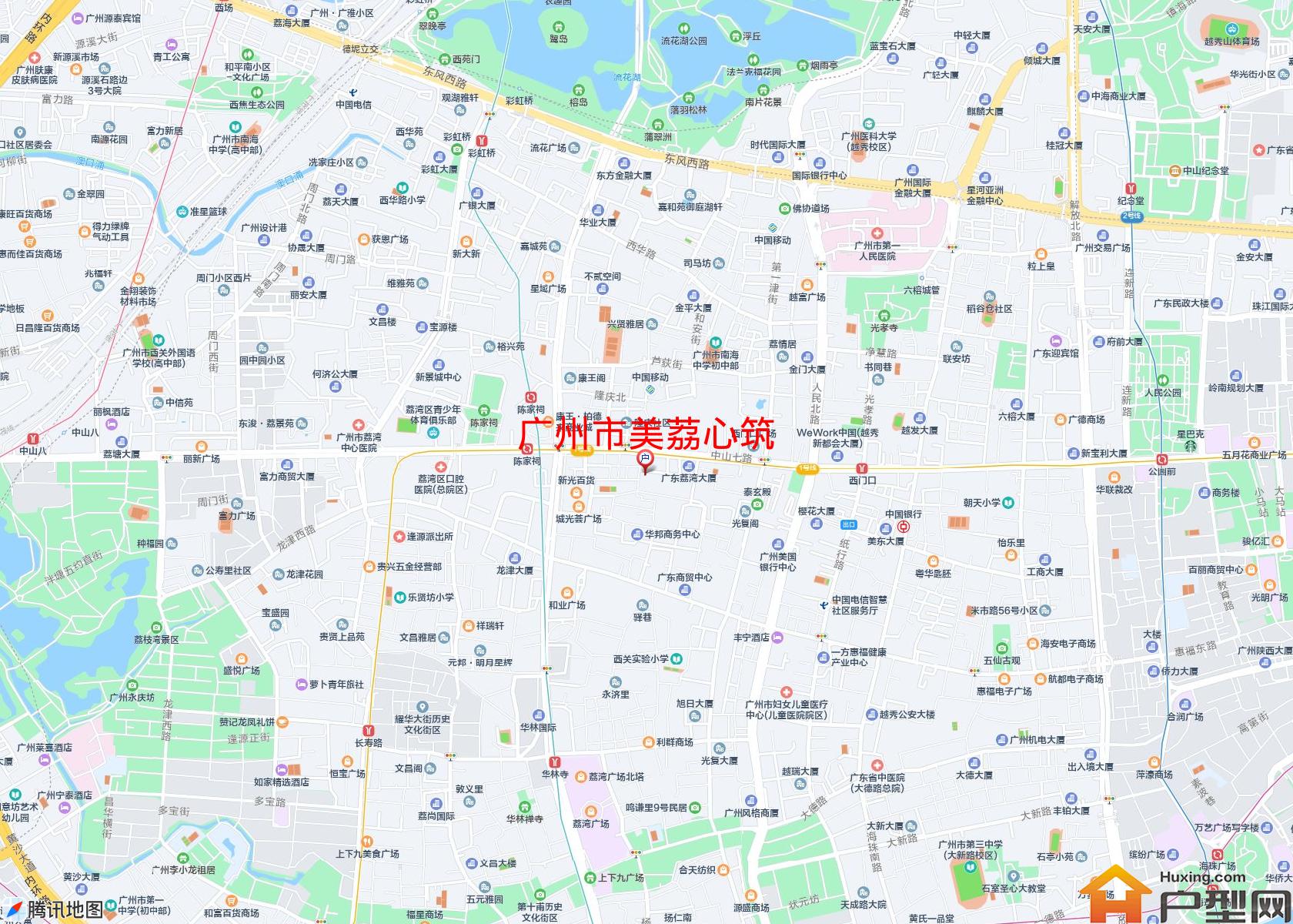 美荔心筑小区 - 户型网