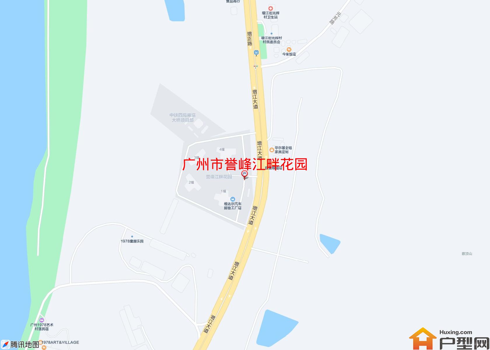誉峰江畔花园小区 - 户型网