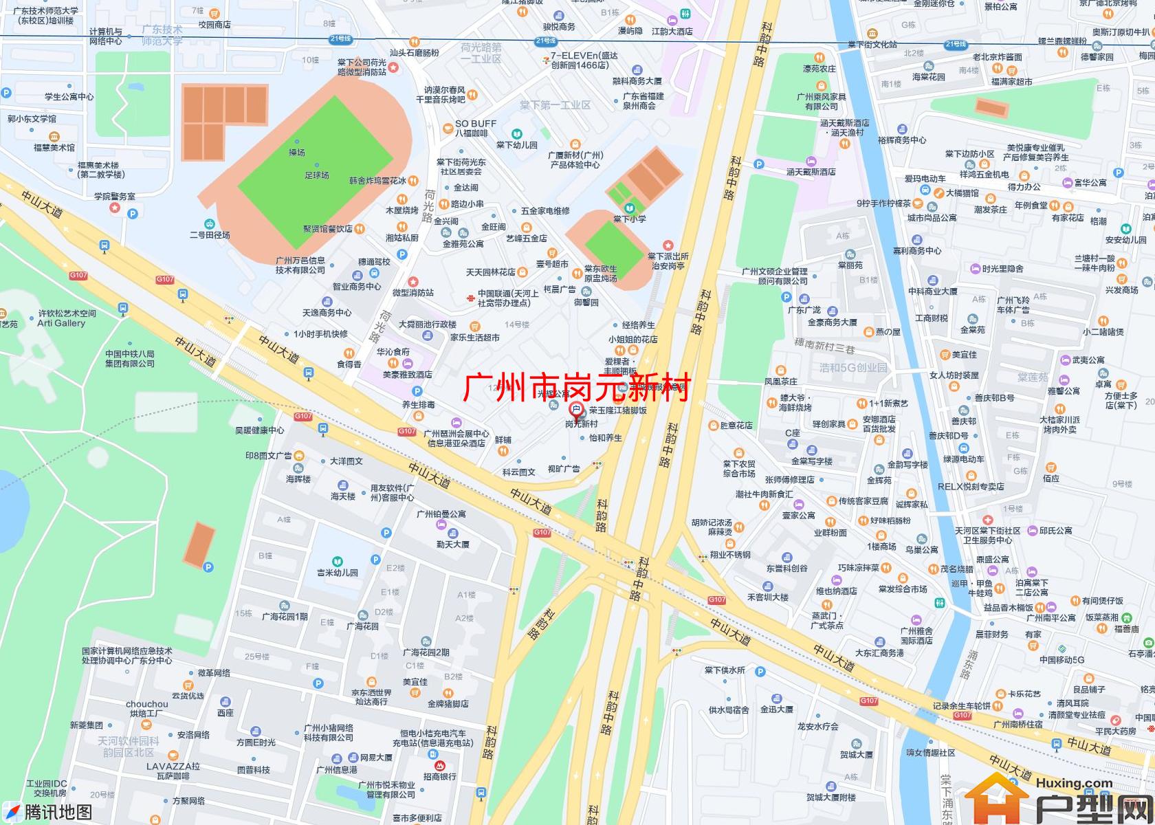 岗元新村小区 - 户型网
