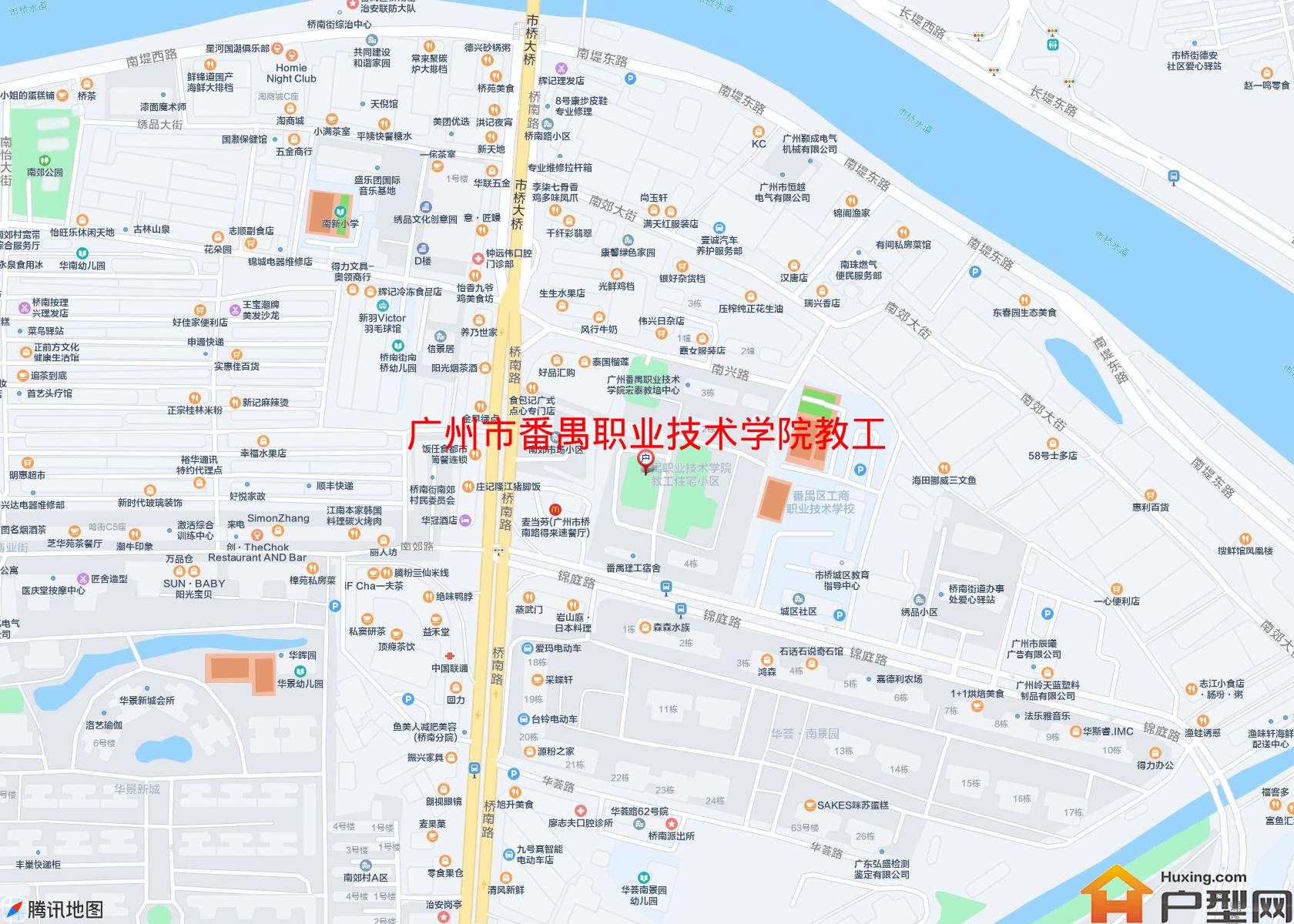 番禺职业技术学院教工住宅小区小区 - 户型网