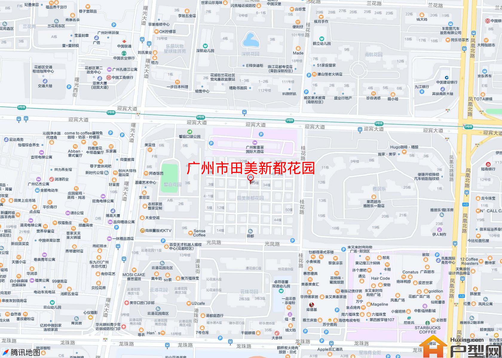 田美新都花园小区 - 户型网