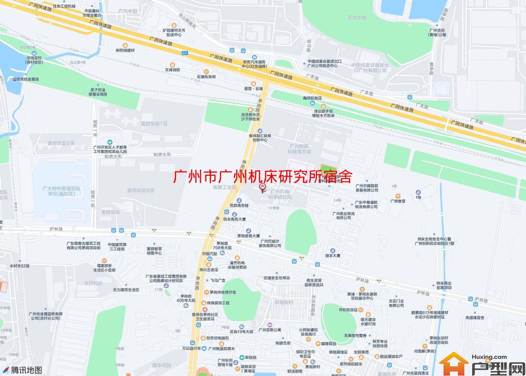 广州机床研究所宿舍小区 - 户型网