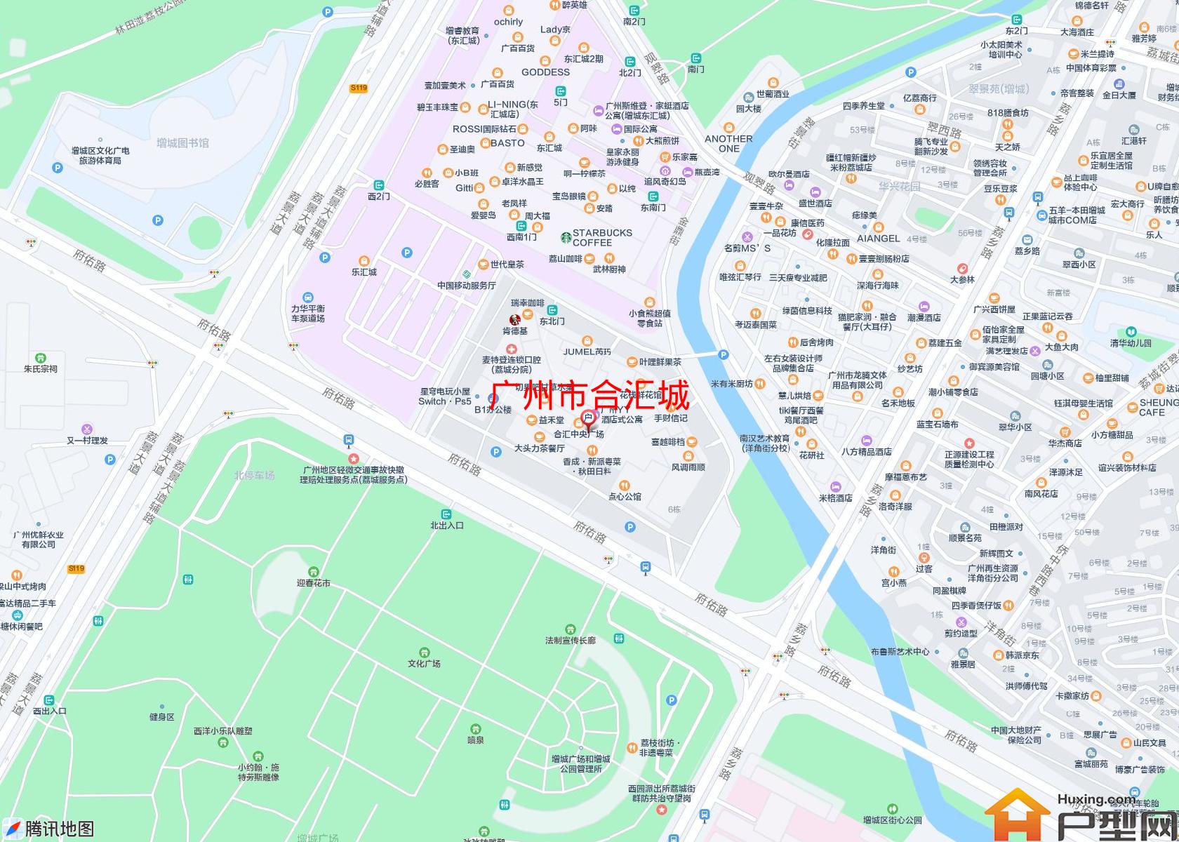 合汇城小区 - 户型网