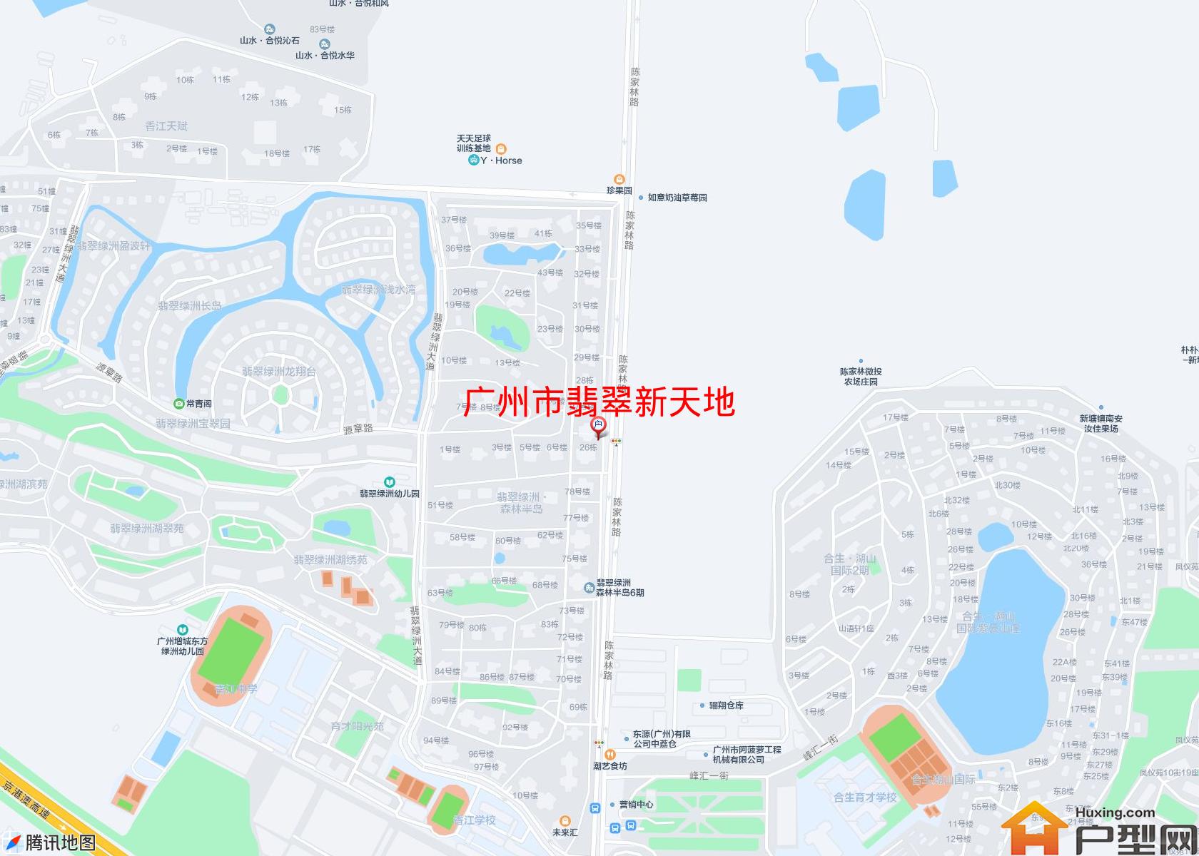 翡翠新天地小区 - 户型网