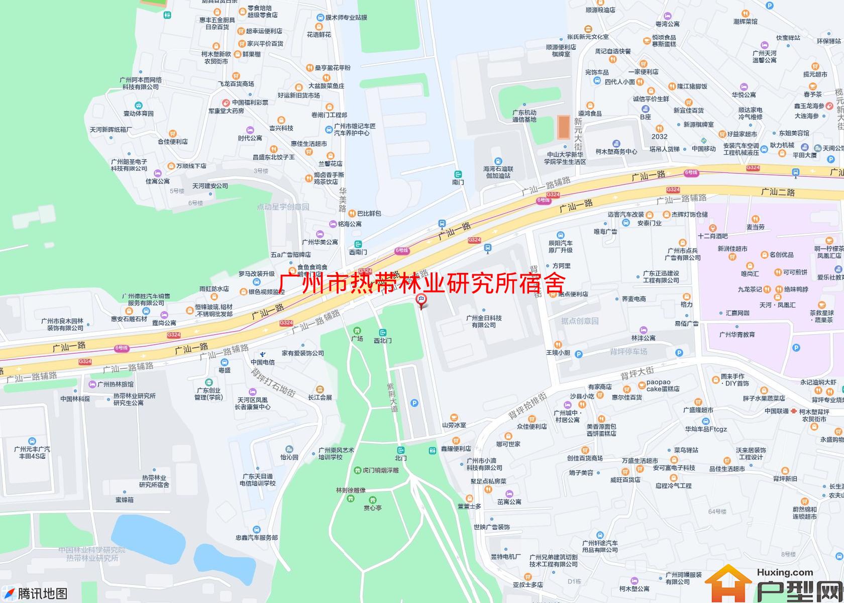 热带林业研究所宿舍小区 - 户型网