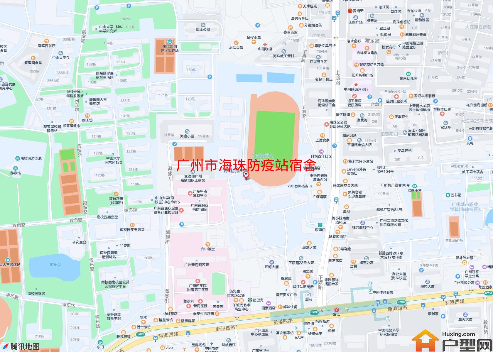 海珠防疫站宿舍小区 - 户型网
