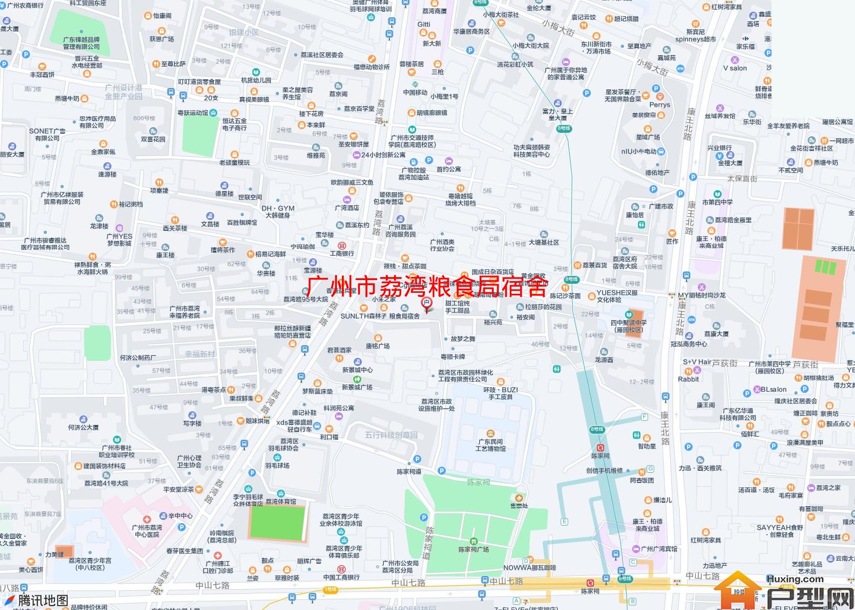 荔湾粮食局宿舍小区 - 户型网