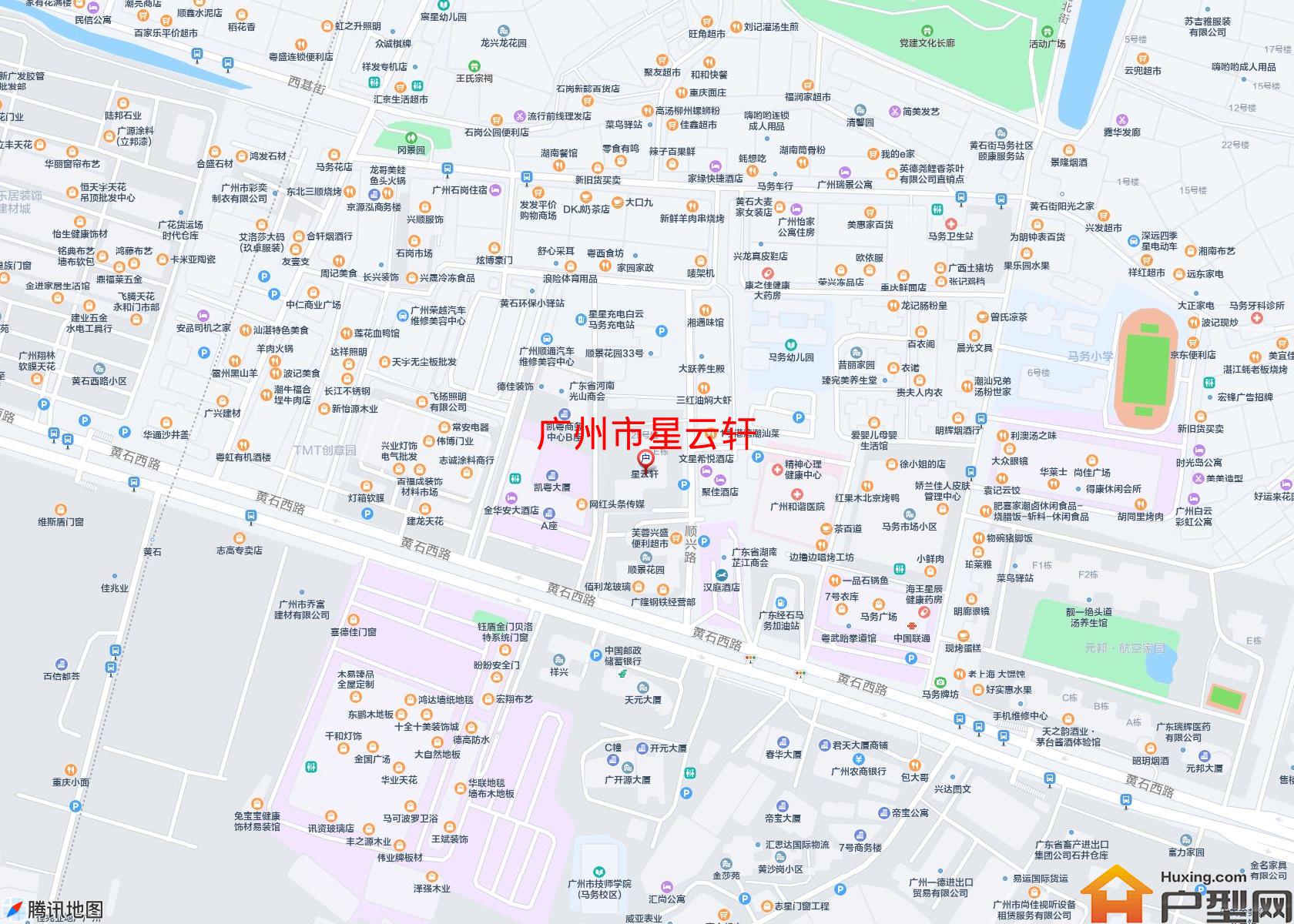 星云轩小区 - 户型网