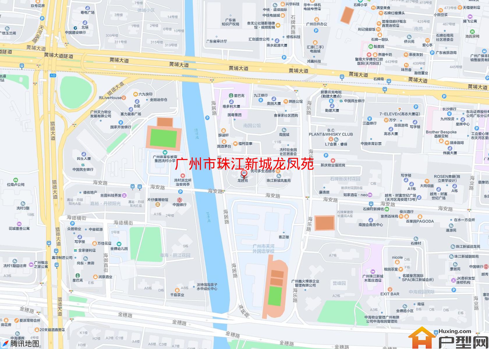 珠江新城龙凤苑小区 - 户型网