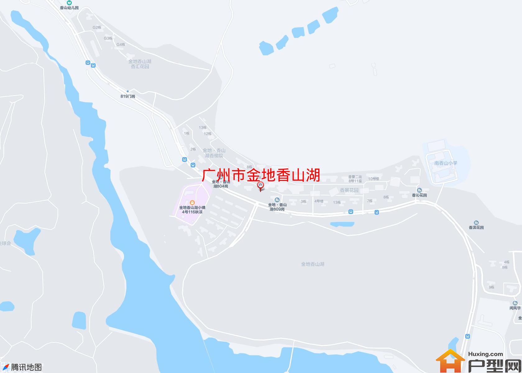 金地香山湖小区 - 户型网