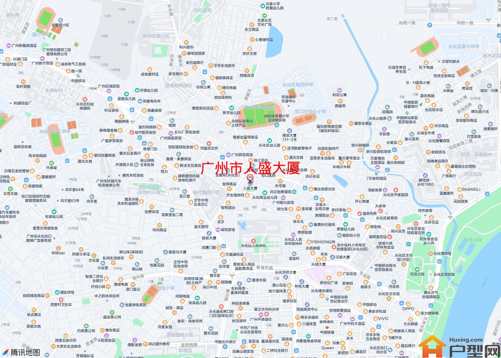 人盛大厦小区 - 户型网