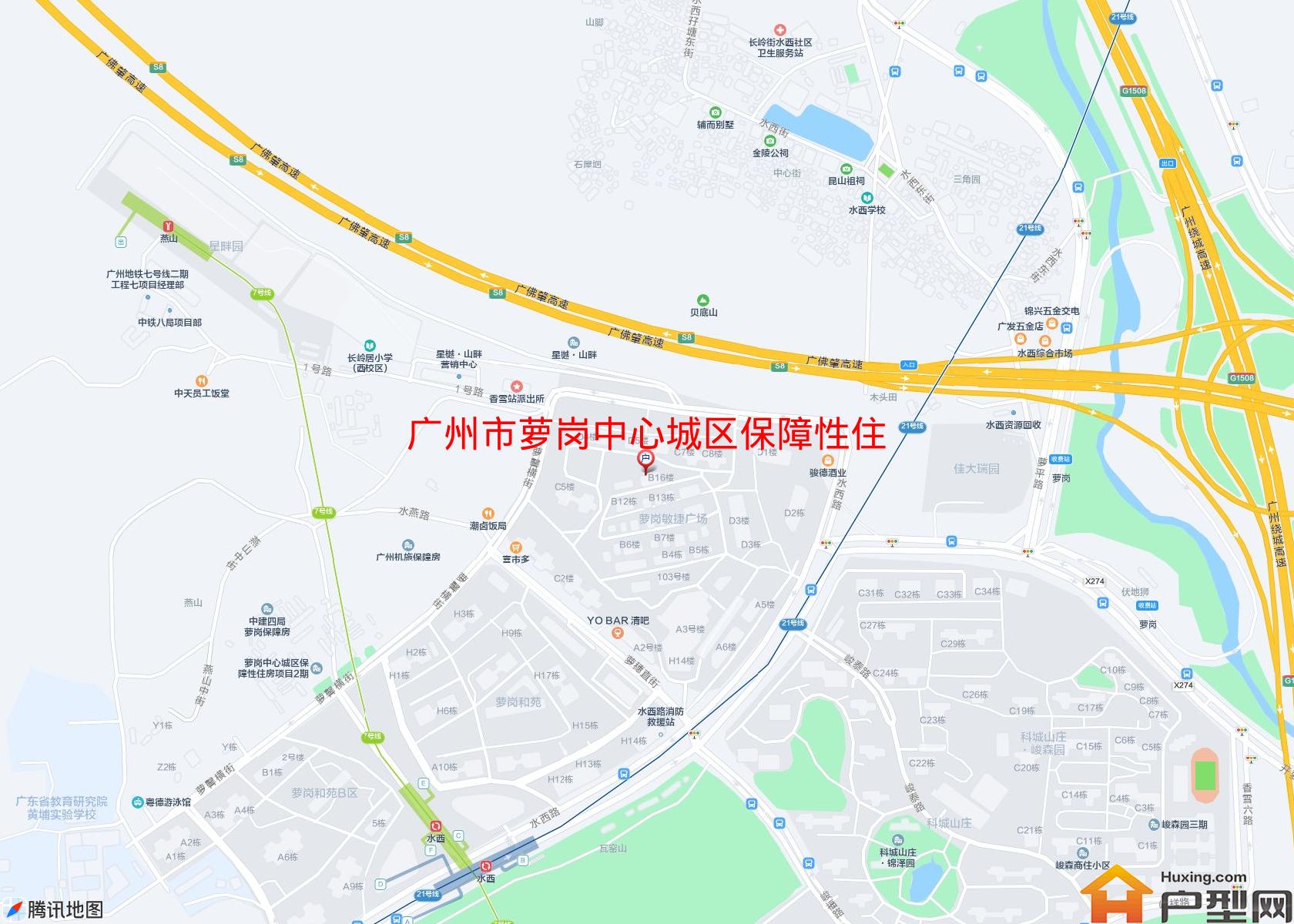 萝岗中心城区保障性住房项目小区 - 户型网