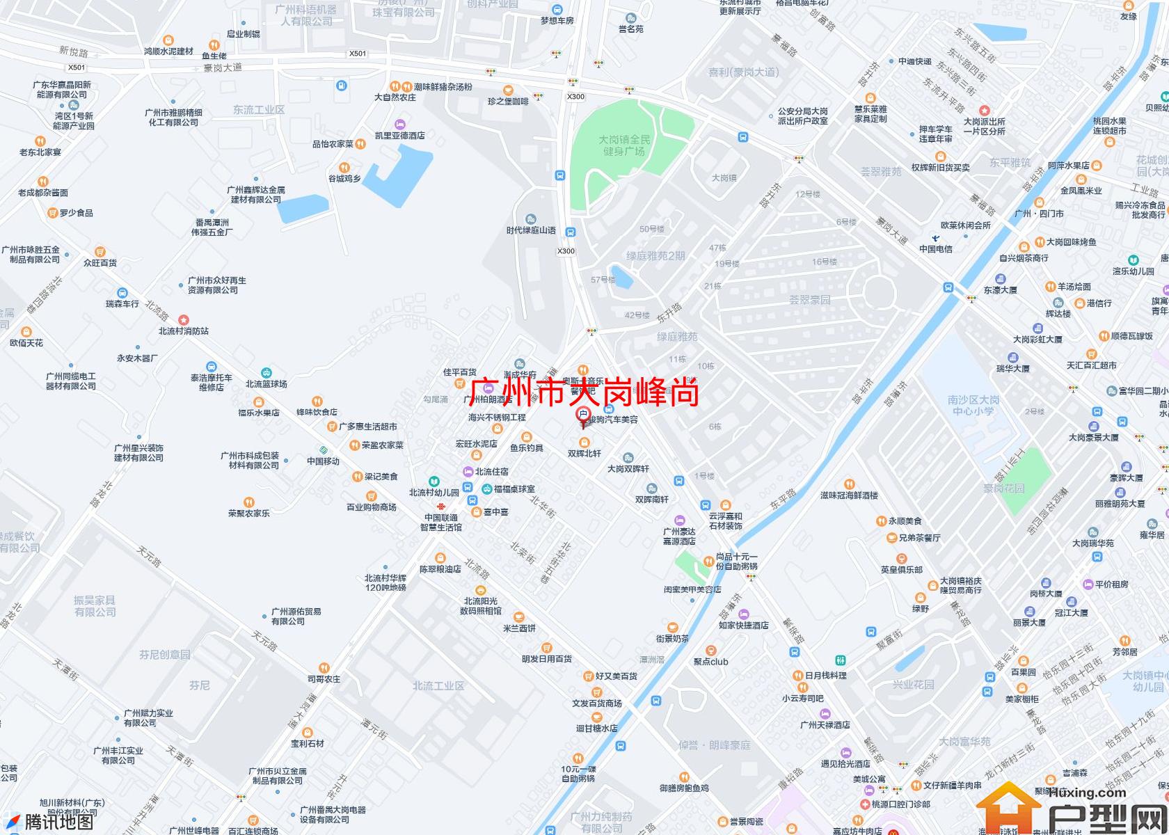 大岗峰尚小区 - 户型网