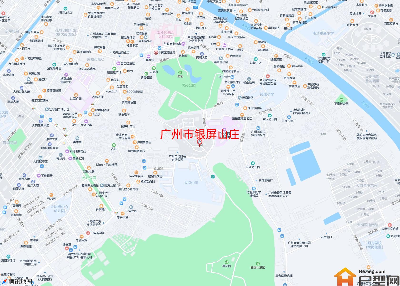 银屏山庄小区 - 户型网