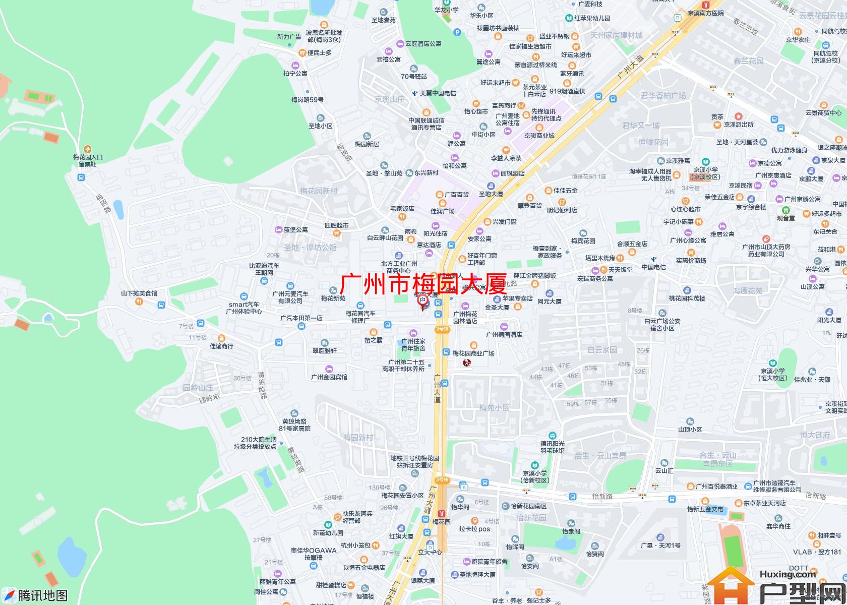 梅园大厦小区 - 户型网