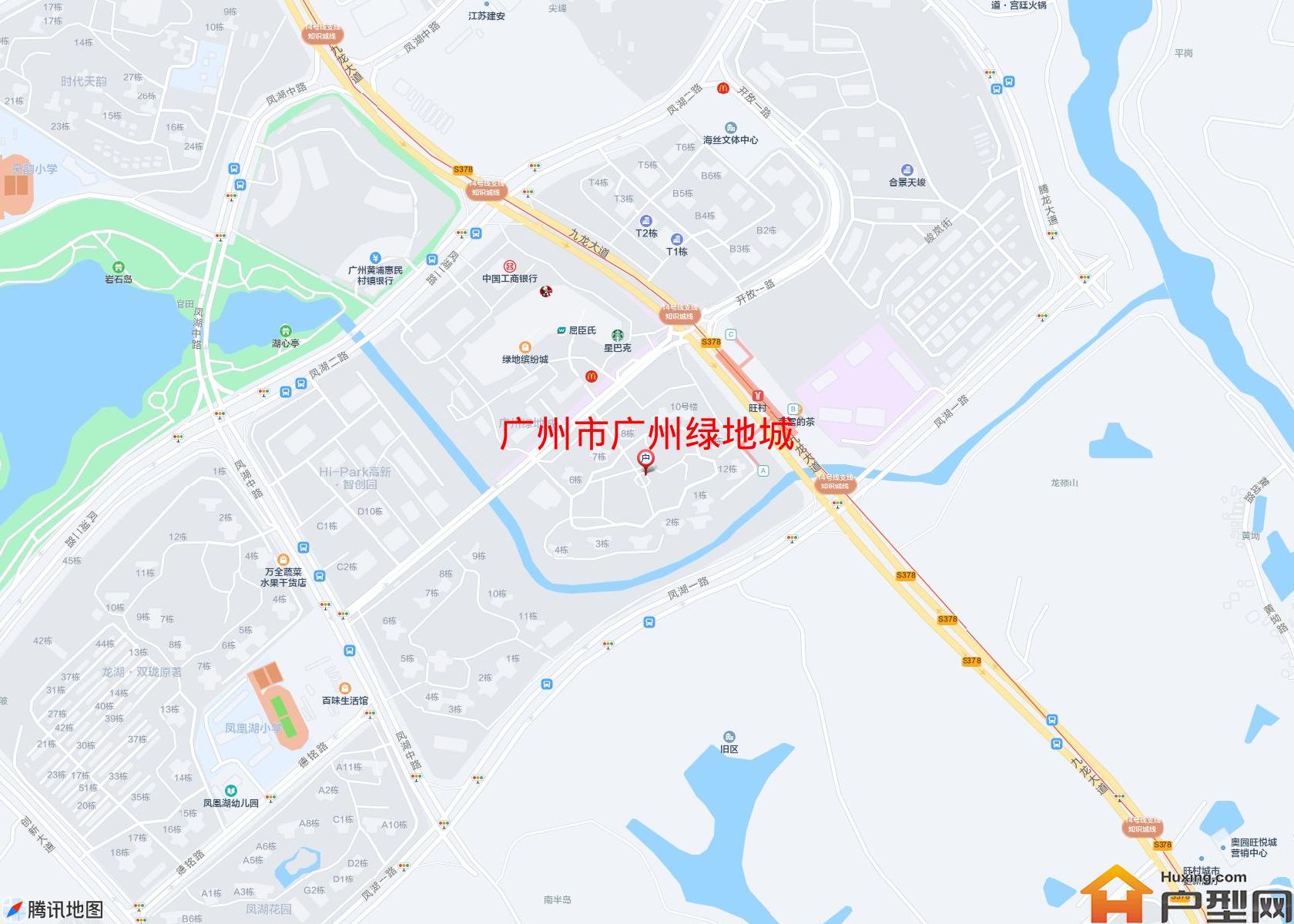 广州绿地城小区 - 户型网