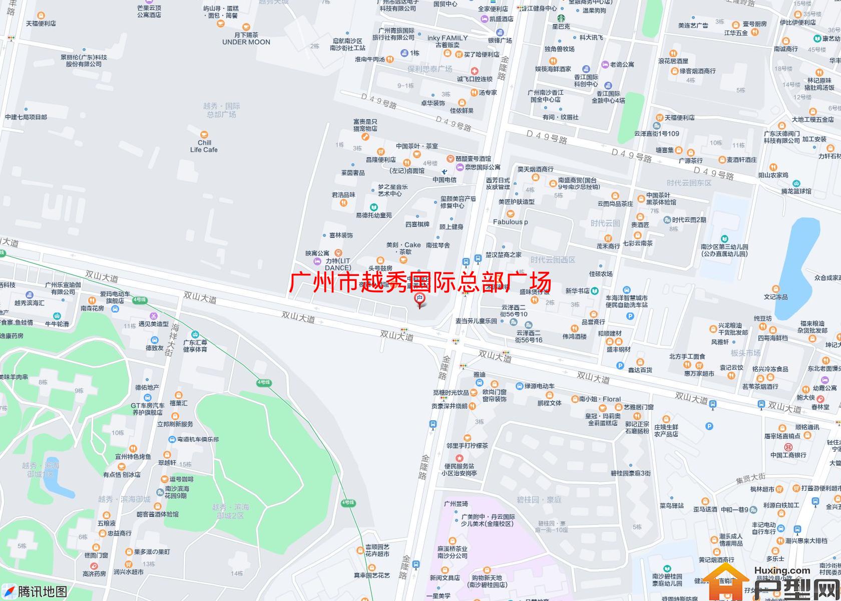 越秀国际总部广场小区 - 户型网