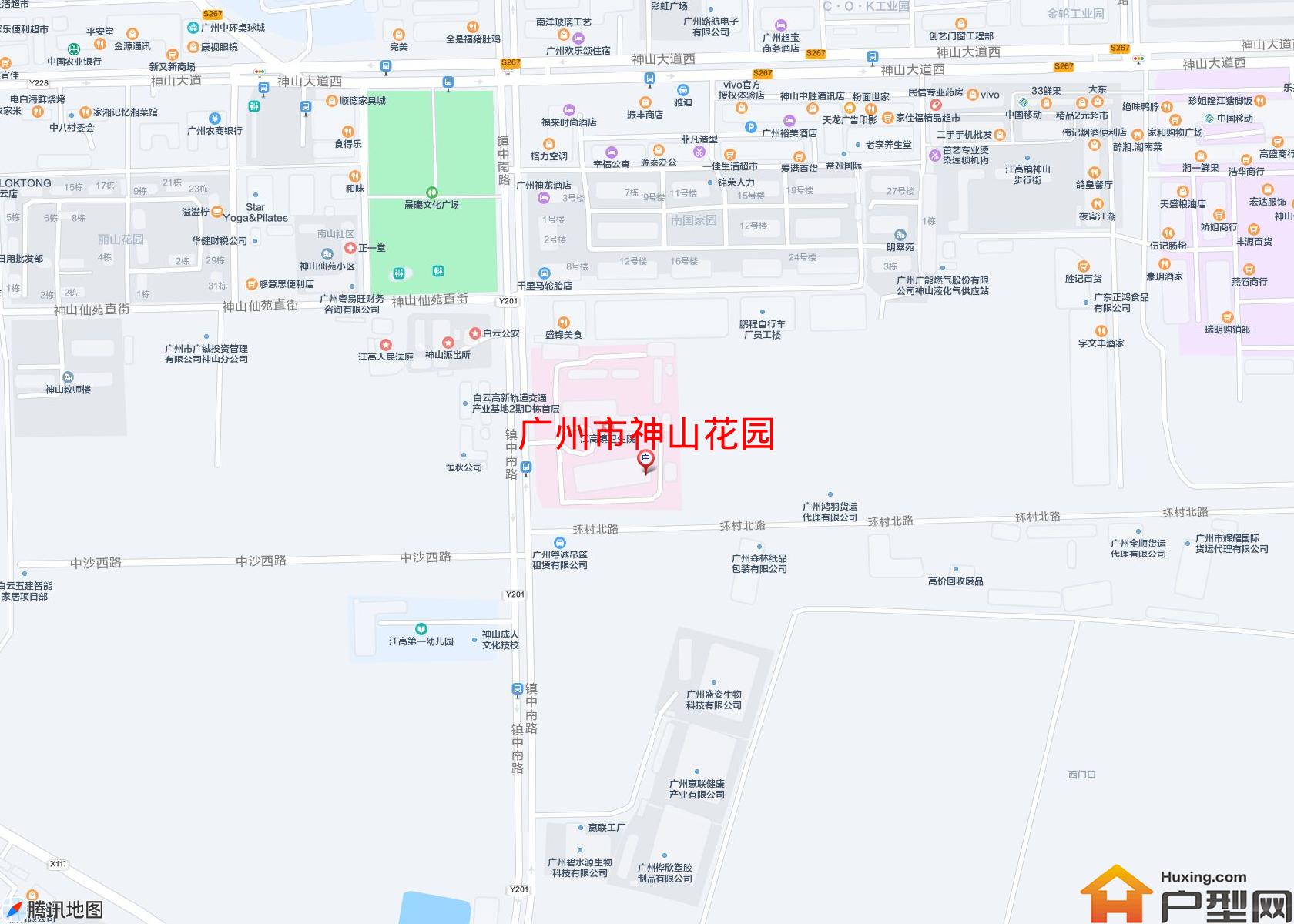 神山花园小区 - 户型网