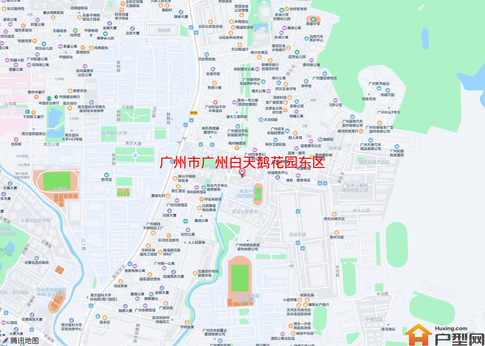 广州白天鹅花园东区小区 - 户型网