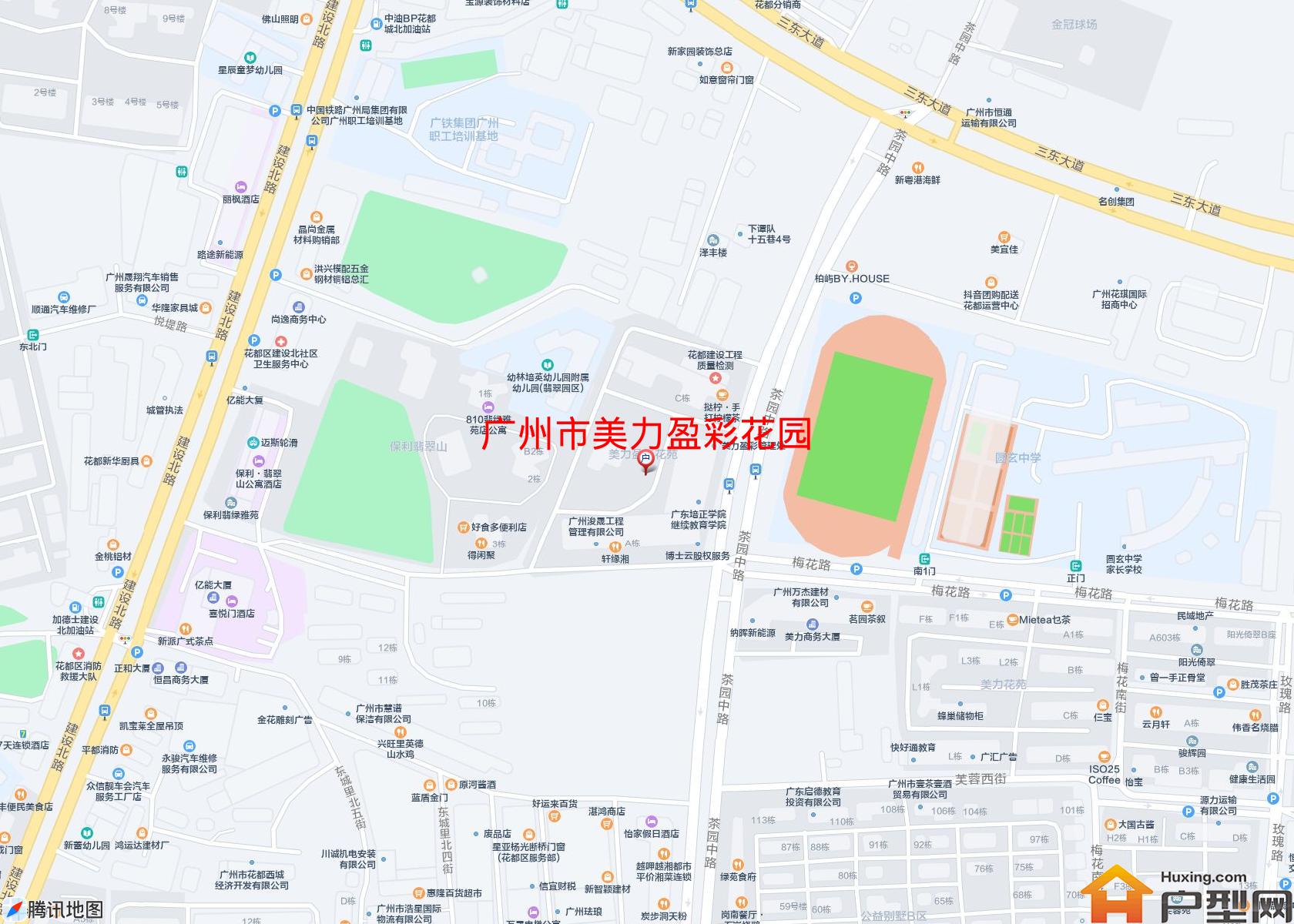 美力盈彩花园小区 - 户型网