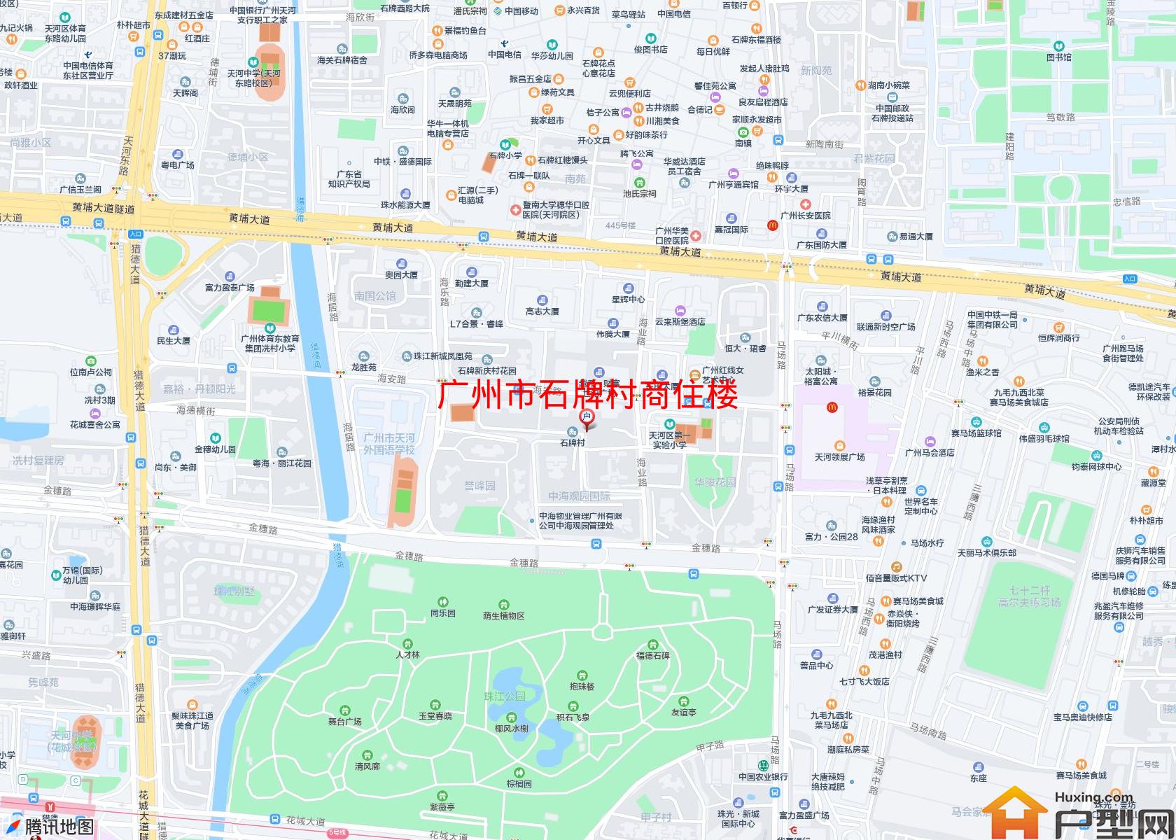 石牌村商住楼小区 - 户型网