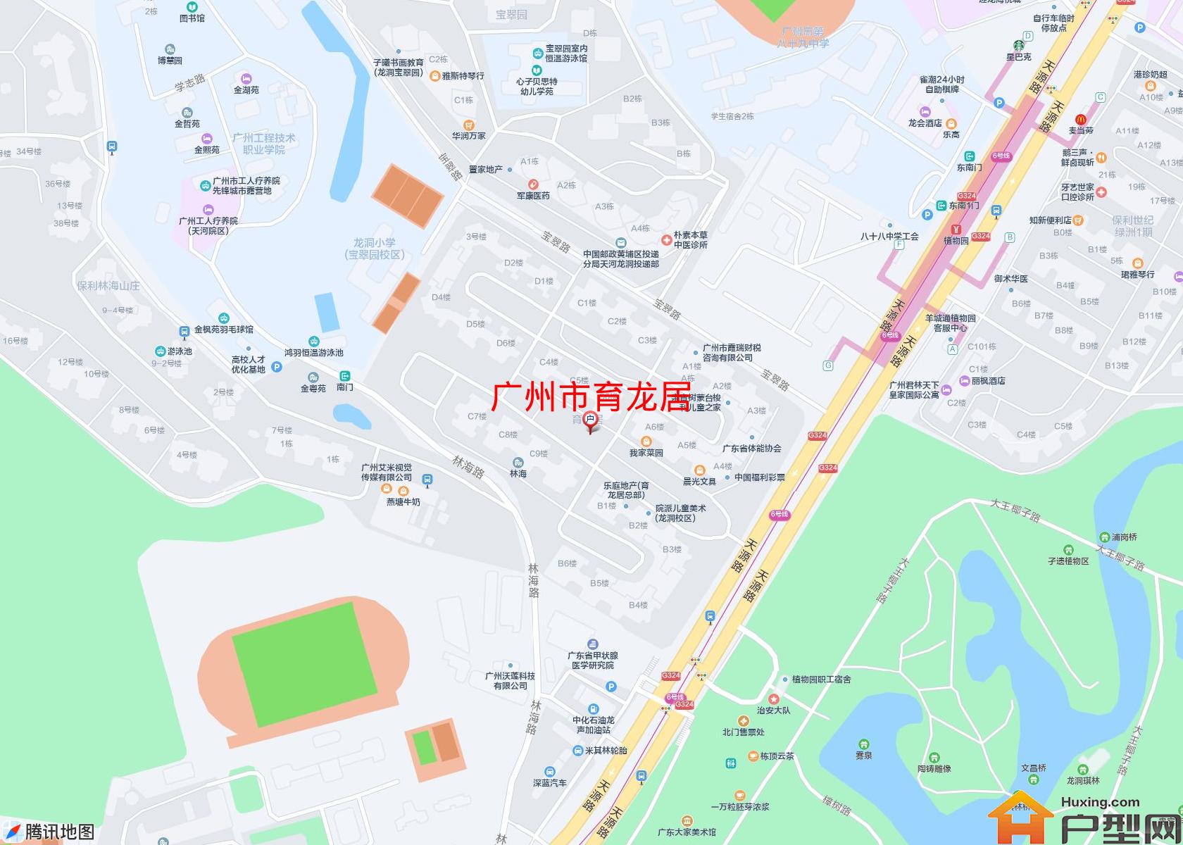 育龙居小区 - 户型网