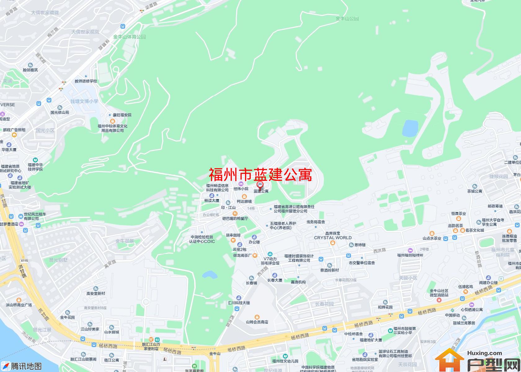 蓝建公寓小区 - 户型网