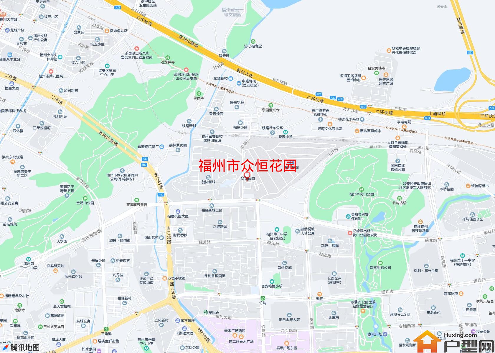众恒花园小区 - 户型网