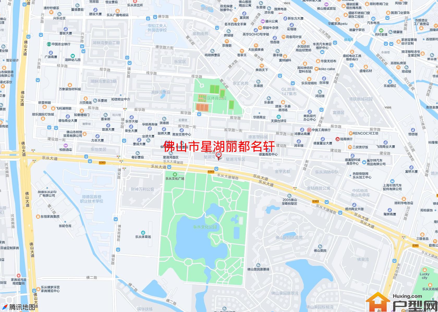 星湖丽都名轩小区 - 户型网