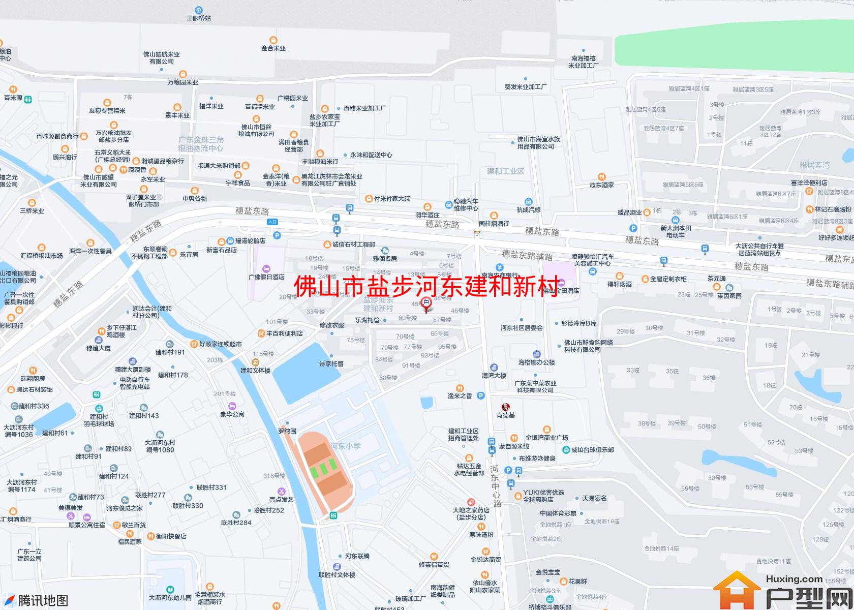 盐步河东建和新村小区 - 户型网