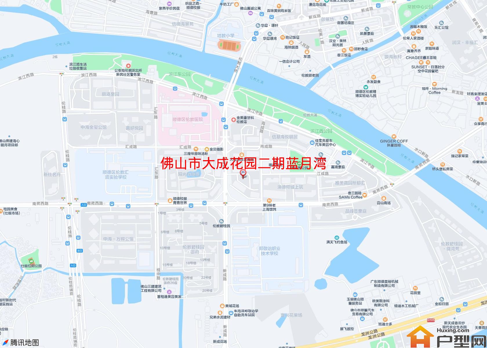 大成花园二期蓝月湾小区 - 户型网