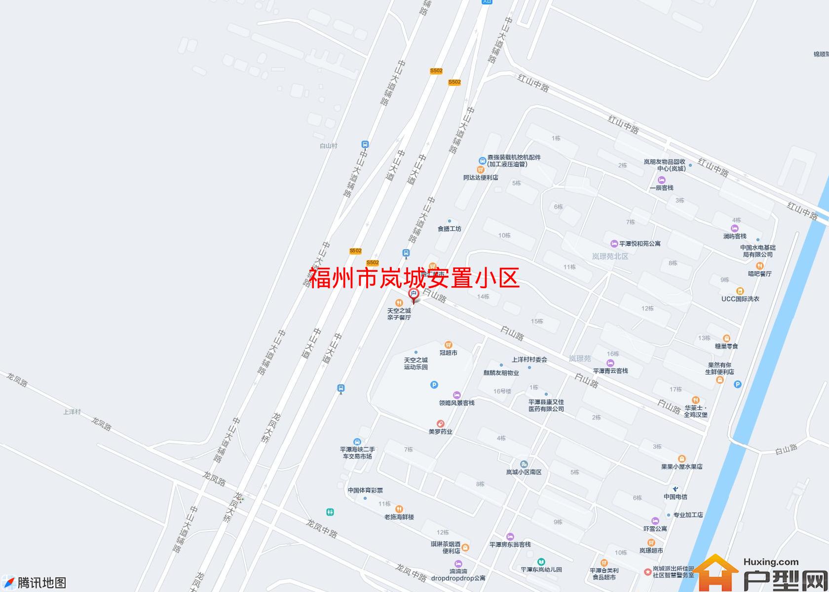 岚城安置小区小区 - 户型网