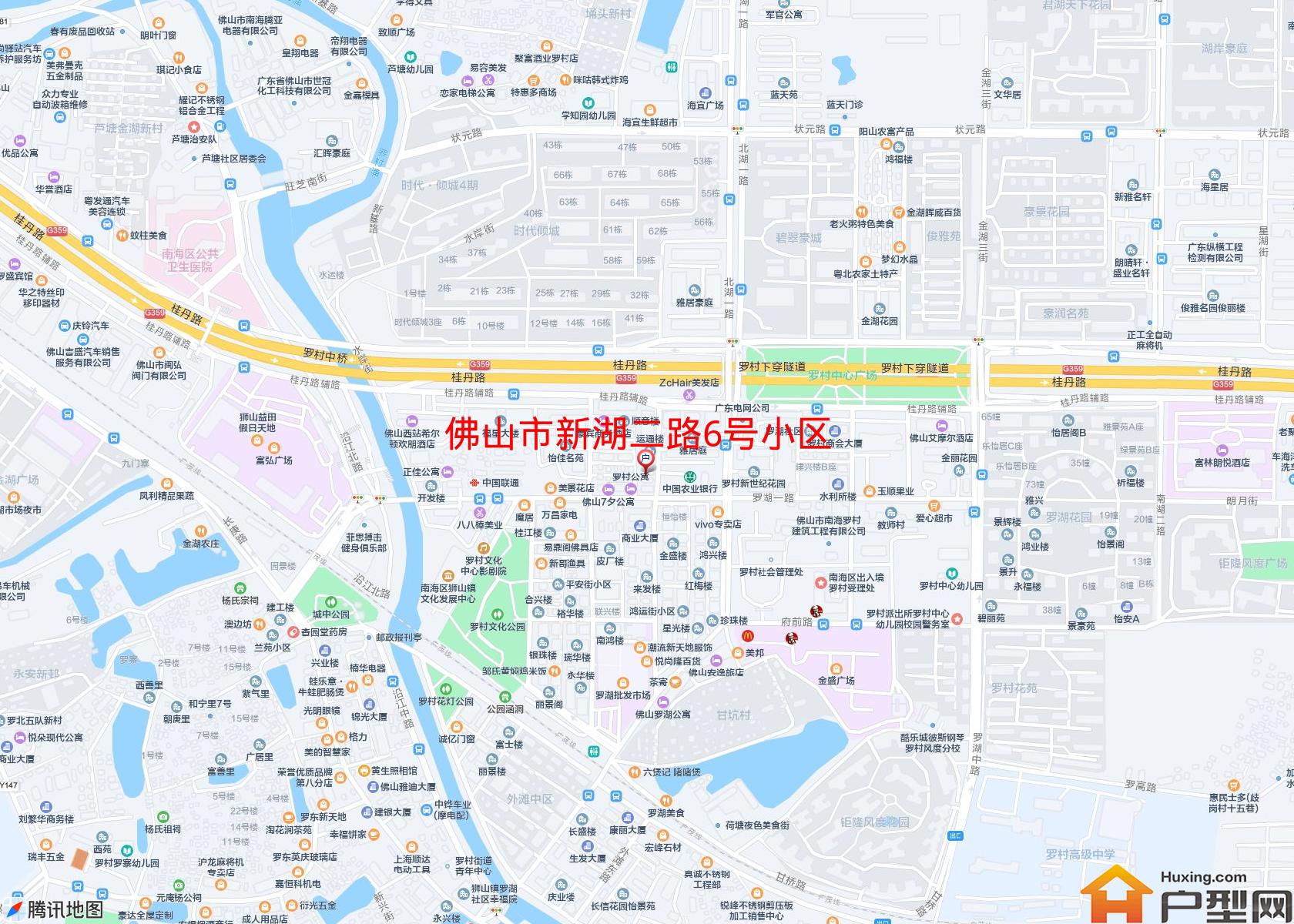 新湖二路6号小区小区 - 户型网