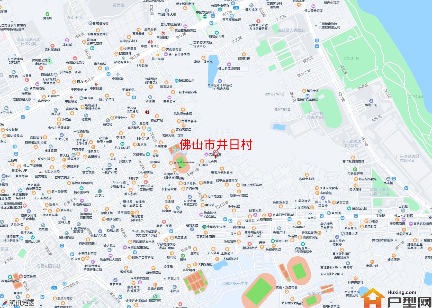 井日村小区 - 户型网