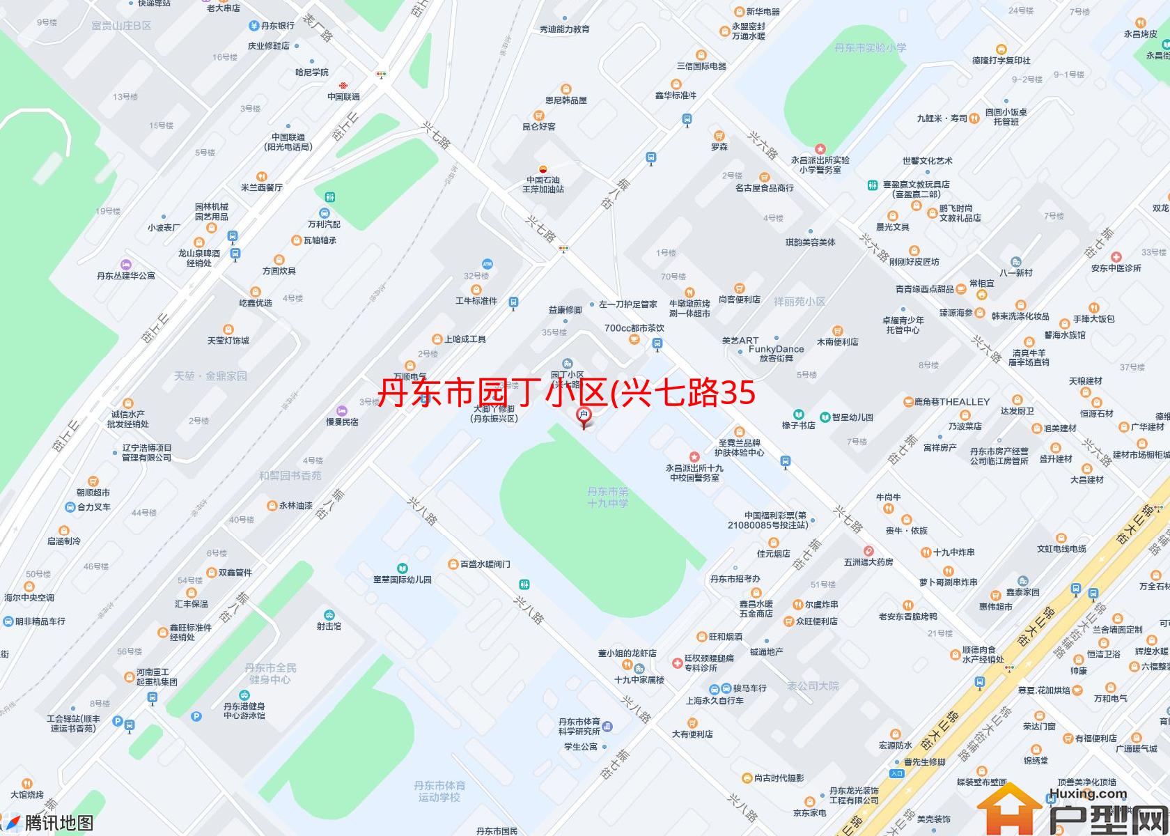 园丁小区(兴七路35号)小区 - 户型网