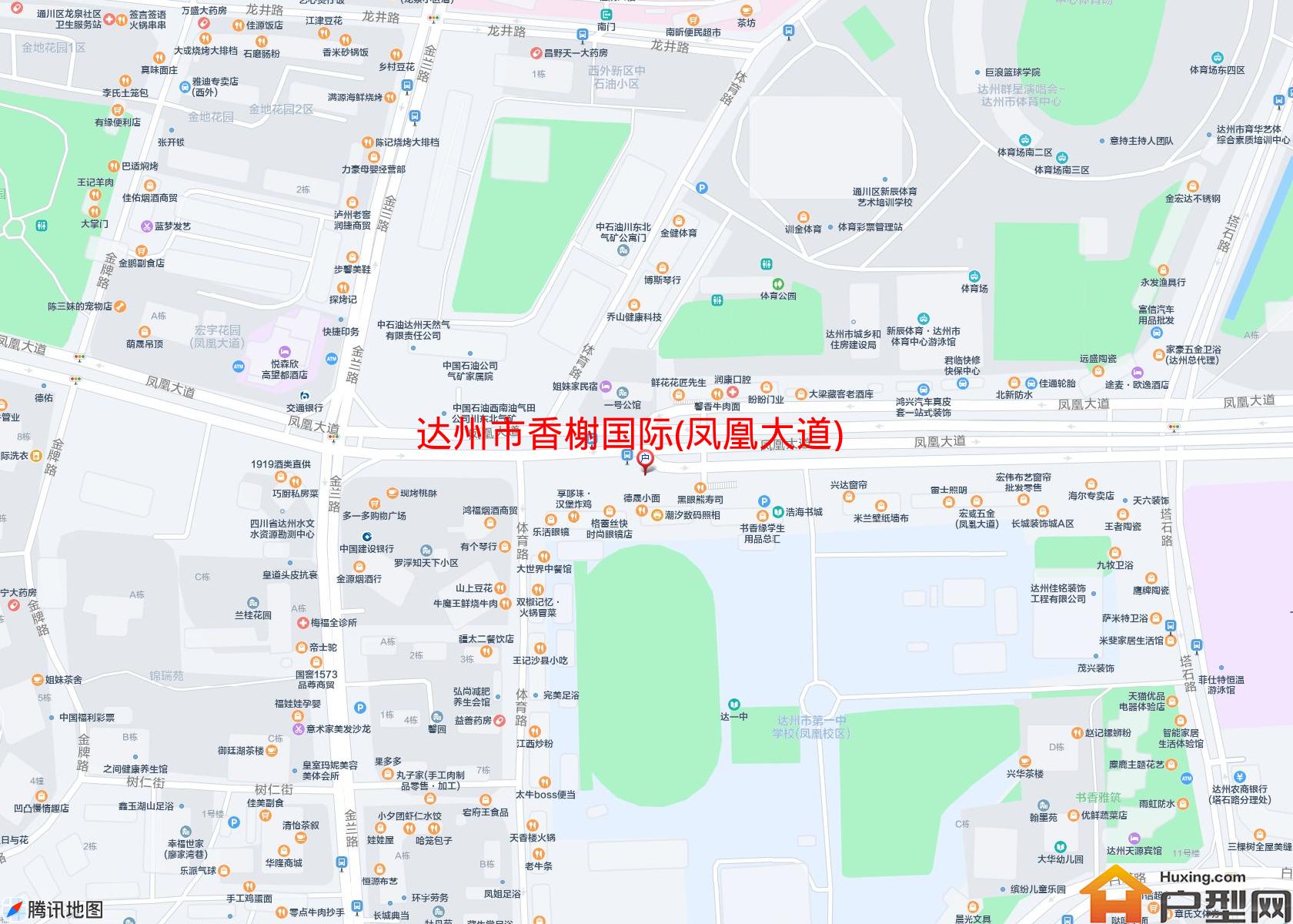 香榭国际(凤凰大道)小区 - 户型网