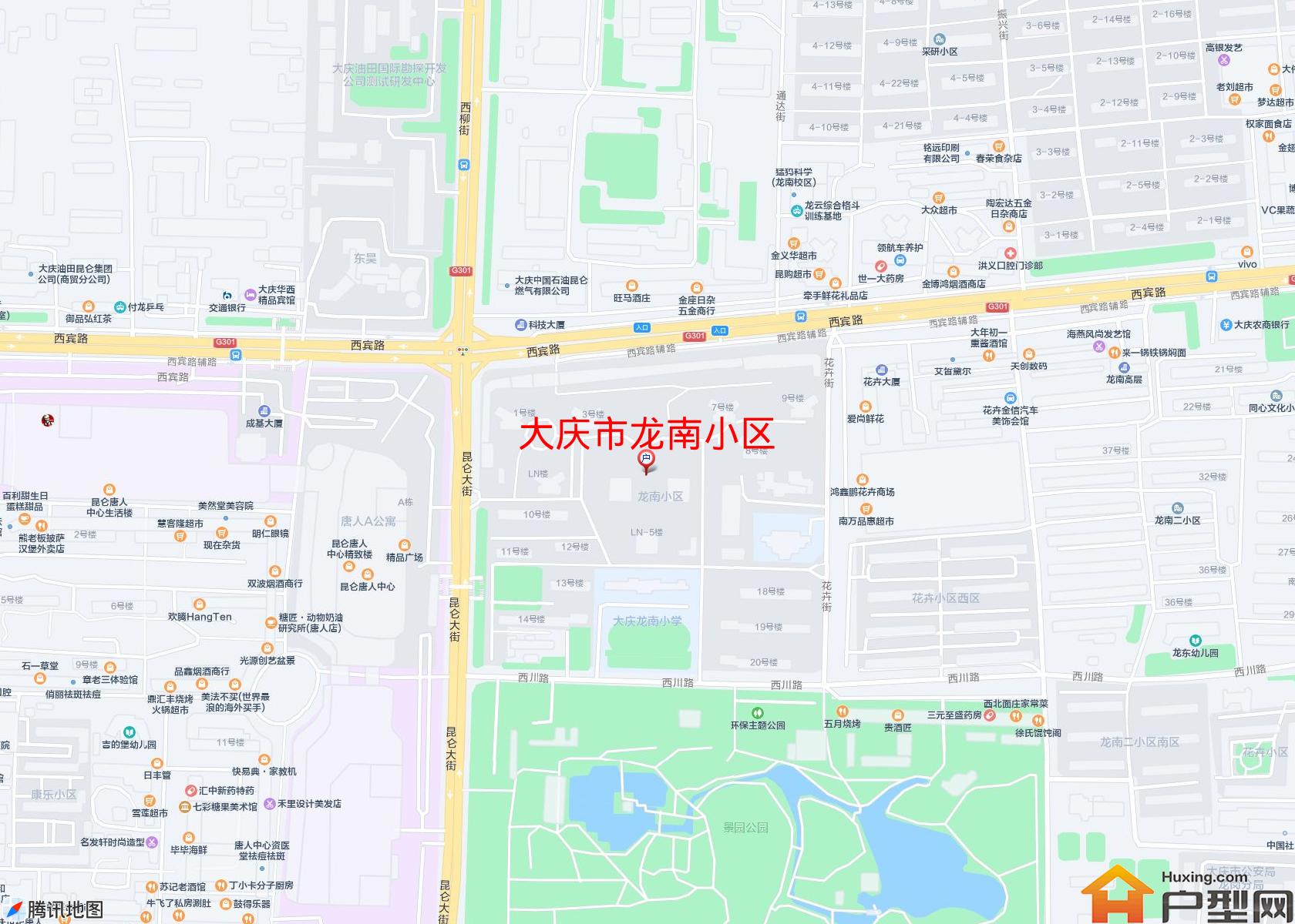 龙南小区小区 - 户型网