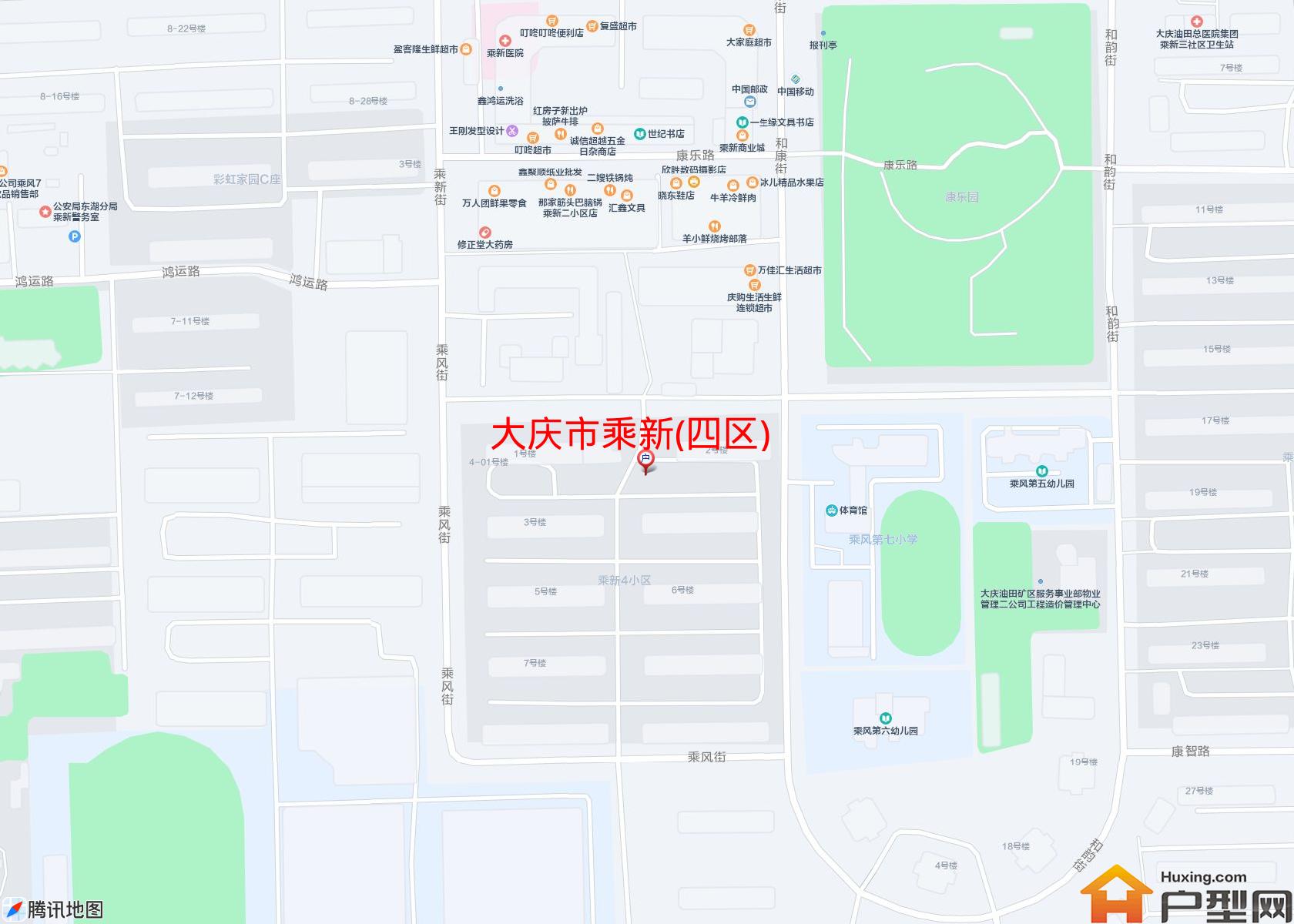 乘新(四区)小区 - 户型网