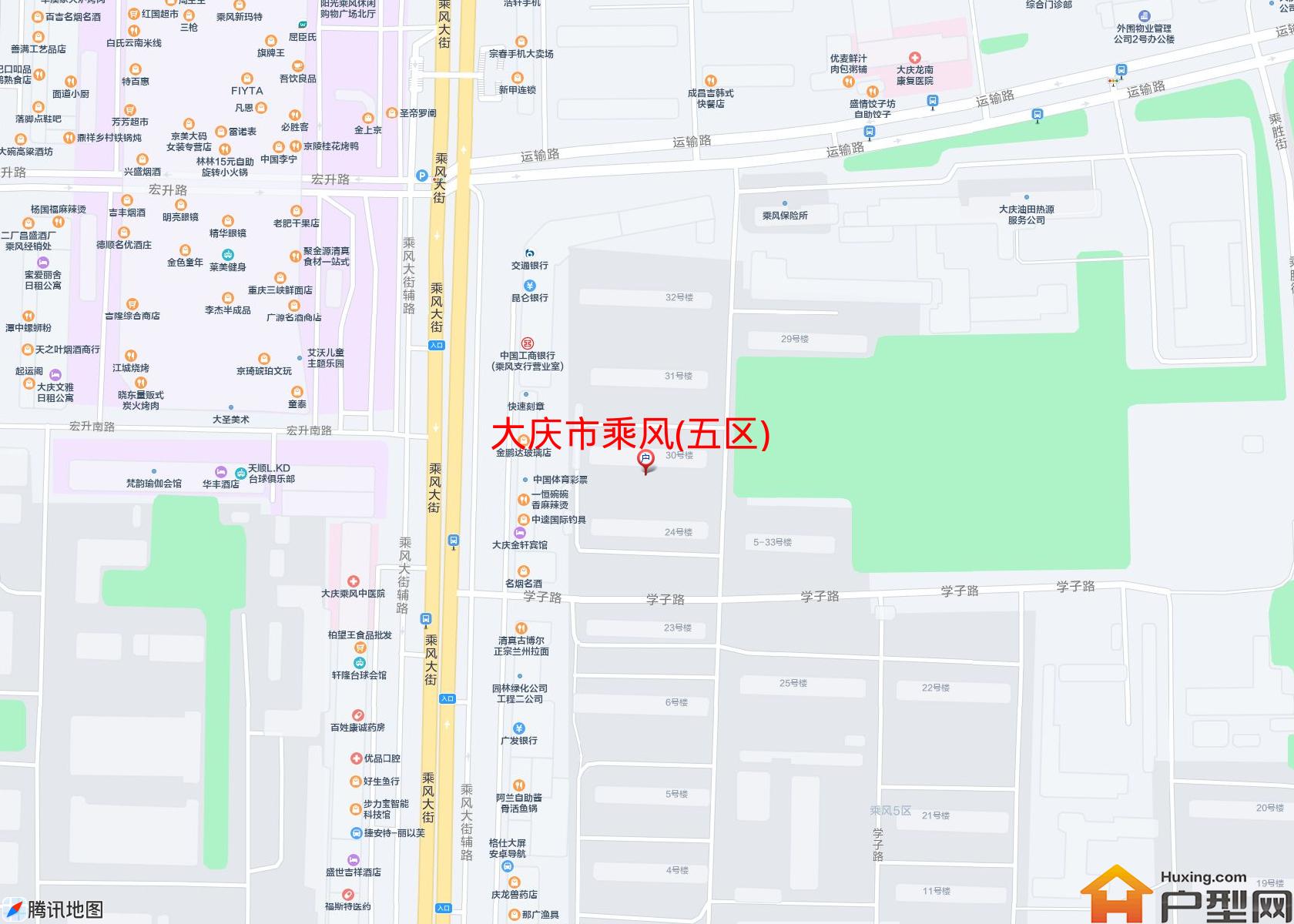 乘风(五区)小区 - 户型网