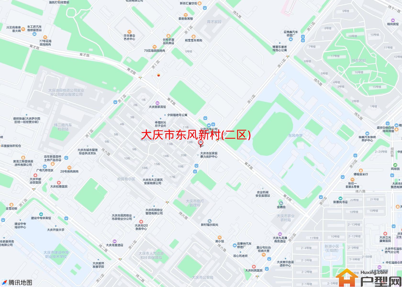 东风新村(二区)小区 - 户型网
