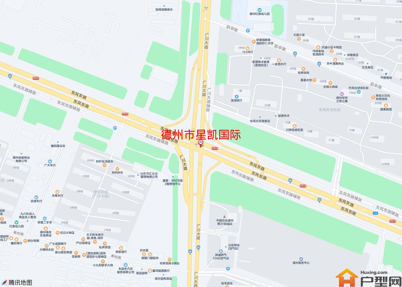 星凯国际小区 - 户型网