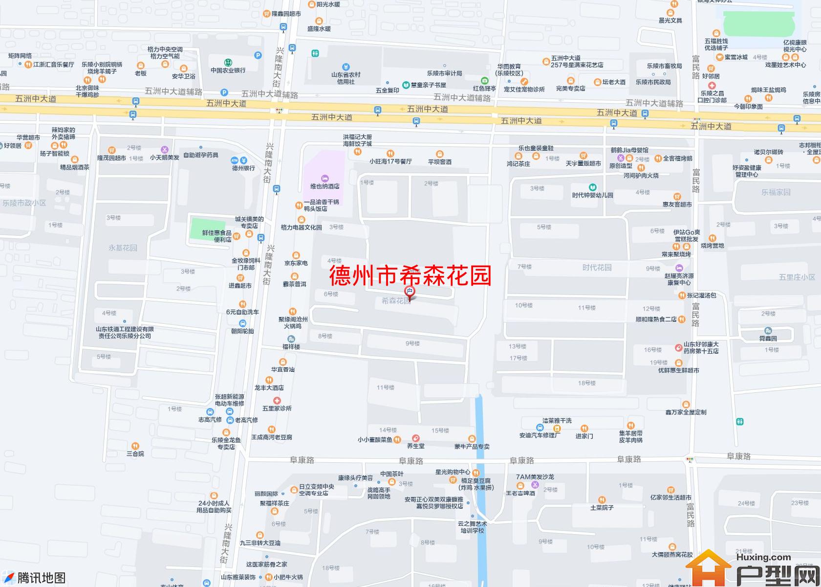 希森花园小区 - 户型网